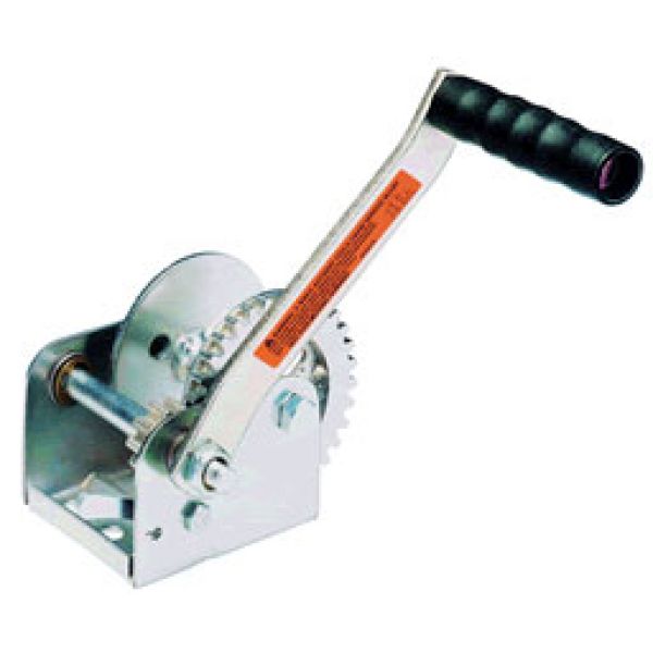 Dutton-Lainson 900A Zinc TUFFPLATE Hand Ratchet Winch - 900 lb.