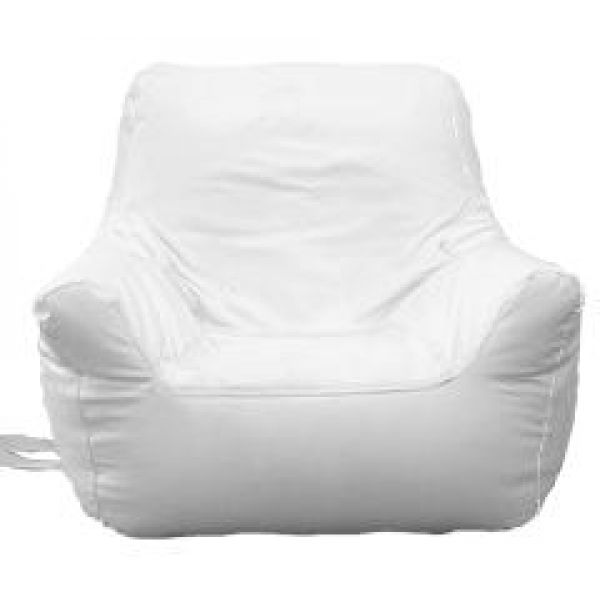 E-SeaRider SA-003-SS Small Armchair Marine Bean Bag White