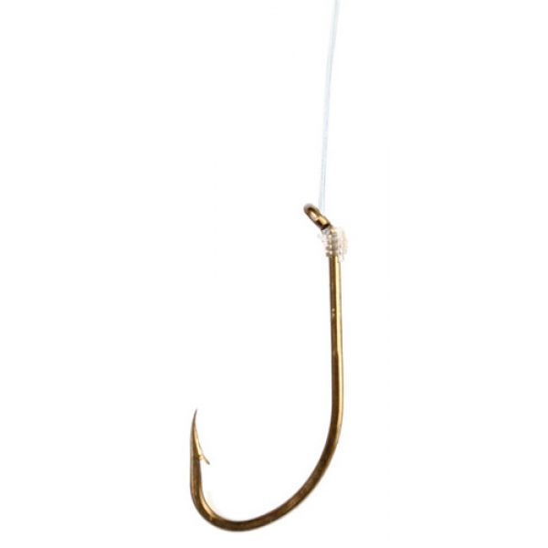 Eagle Claw 032 Plain Shank Snelled Hooks