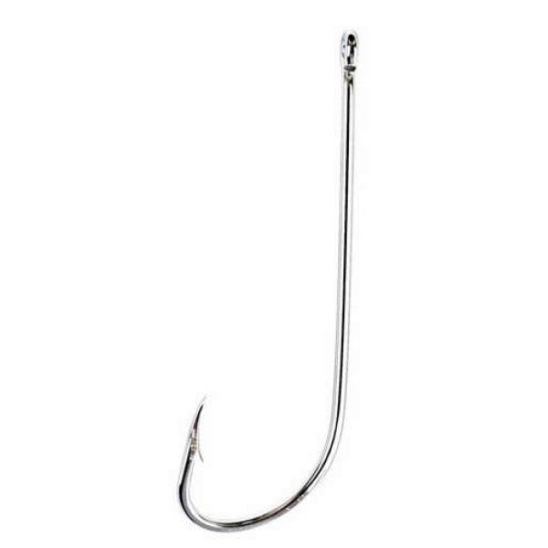 Eagle Claw 072 2X Long Shank Offset Hook - Size 1