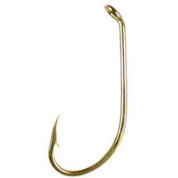 Eagle Claw 080A Plain Shank Eye Hook - Size 2