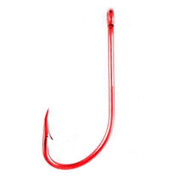 Eagle Claw 084RAK Plain Shank Offset Hook - Size 2