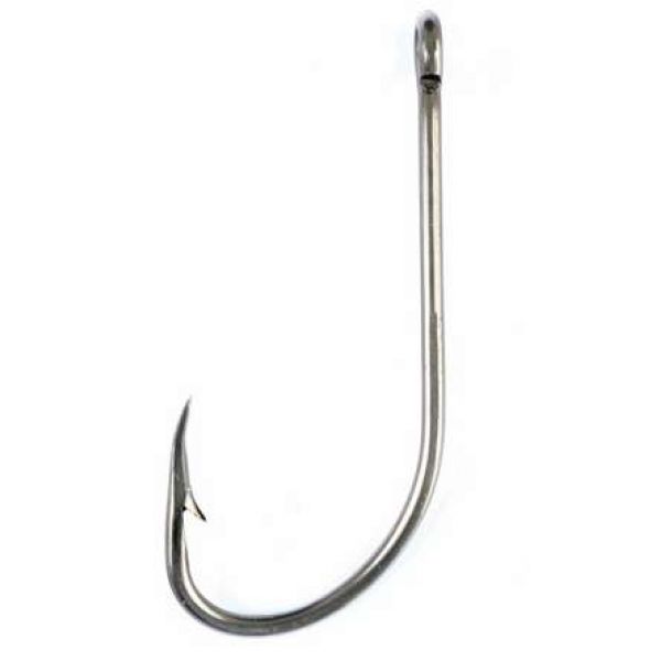 Eagle Claw 085 Plain Shank Offset Hook - Size 1