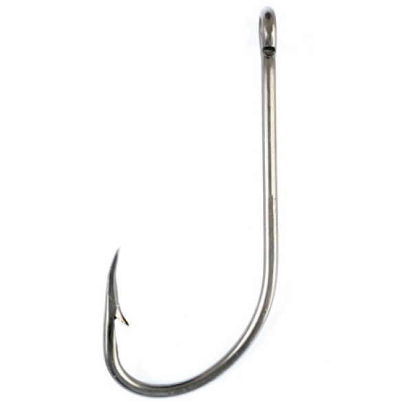 Eagle Claw 085 Plain Shank Offset Hook Size 1/0