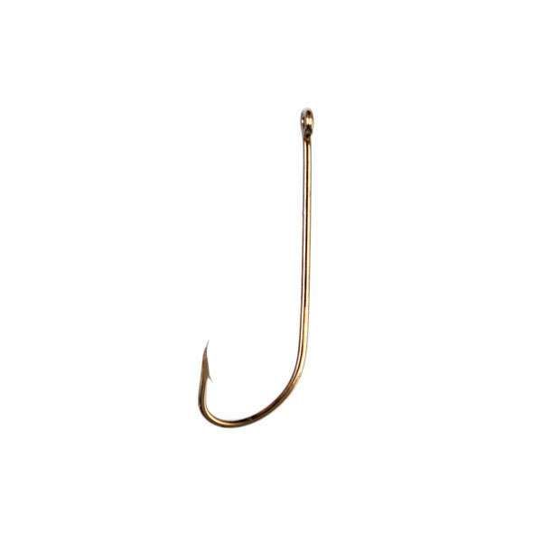 Eagle Claw 100A 1X Long Shank Offset Hooks - Size 1