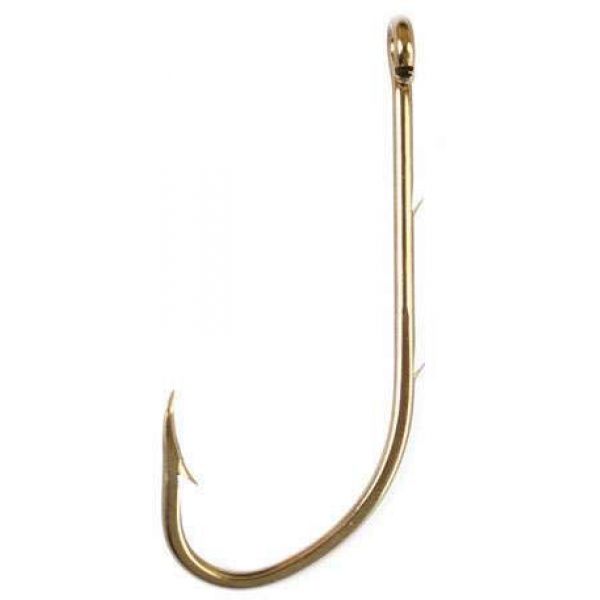 Eagle Claw 186 Baitholder Offset Hooks - Large - A Pack - Size 1/0