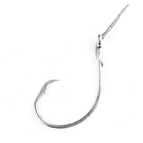 Eagle Claw 497NWH Nylawire Circle Hooks 10.5'' - XL - Size 6/0