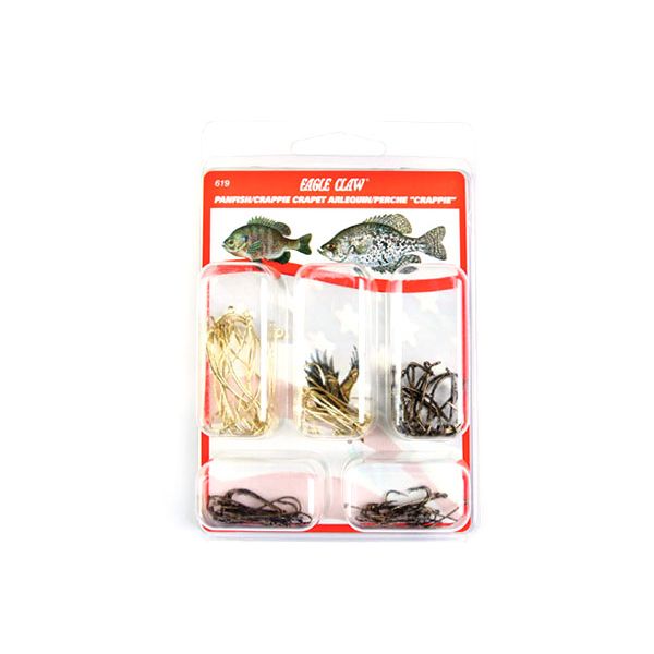 Eagle Claw 616H Crappie/Bream Hook Assortment