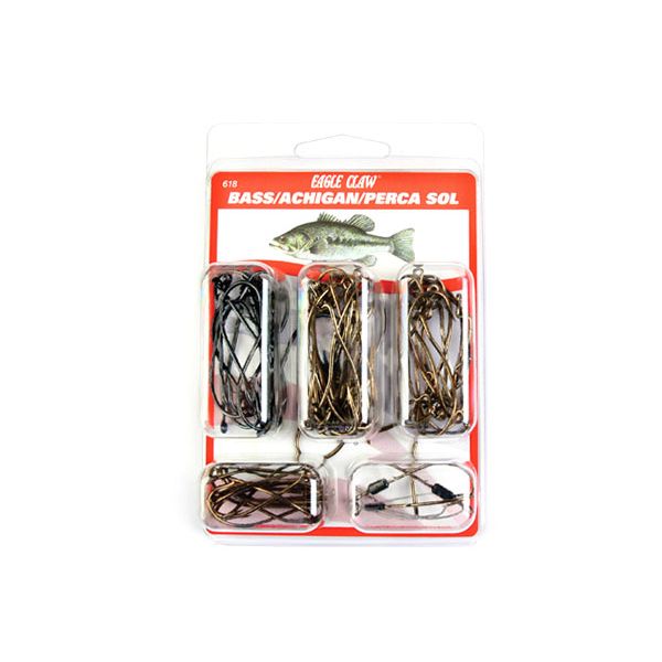 Eagle Claw 618H Bass Hook Assortment