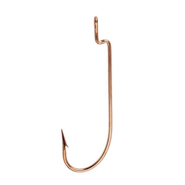 Eagle Claw Lazer Sharp L095JBG Worm Z-Bend Southern Sproat Hooks - 1/0