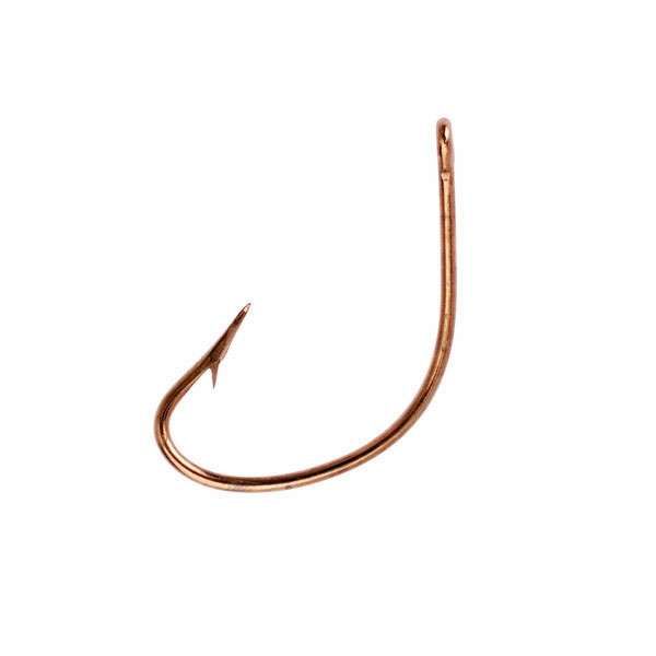EAGLE CLAW FISHING HOOKS WEEDLESS SZ 1/0 QTY 4 FREE & PROMPT SHIPPING 