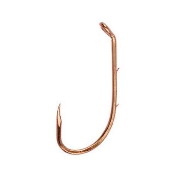 Eagle Claw Lazer Sharp L181 Baitholder Down Eye Offset Hooks Small - 2