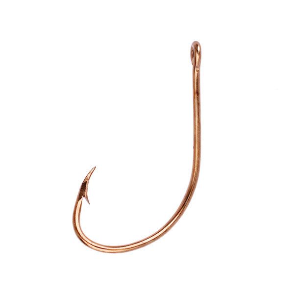 Eagle Claw Lazer Sharp L042 Plain Shank Wide Bend Offset Hooks