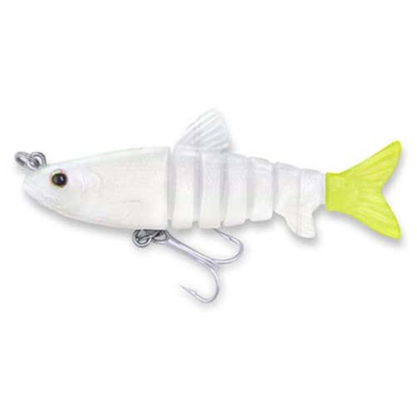 Egret Baits E-VM35 Vudu Mullet Lure White/Chart