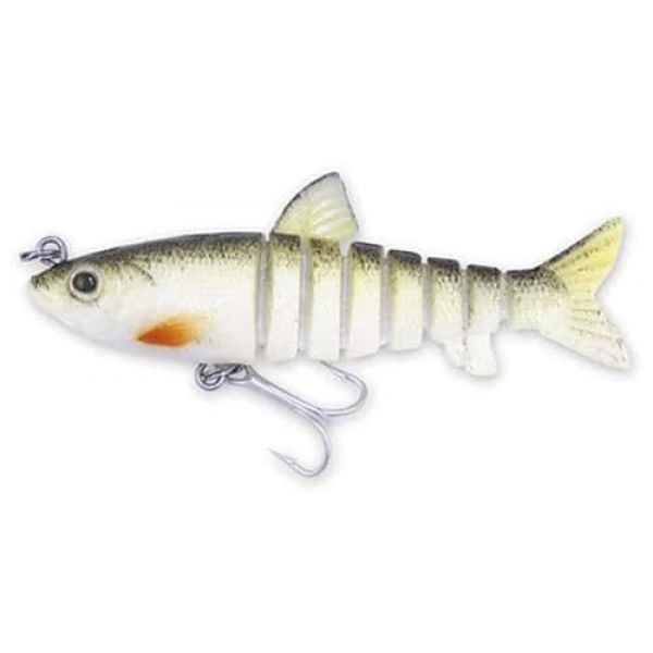 New Almost Alive 4" Finger Mullet Hooked Umbrella Rig with Lure Bag Saltwater 