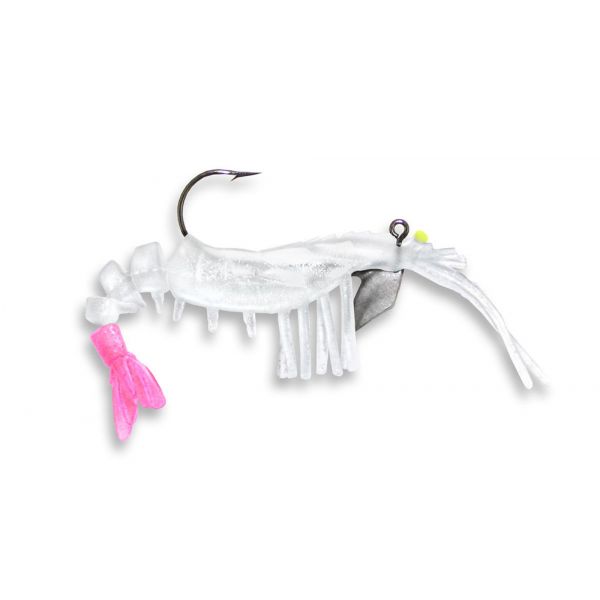 Egret Baits E-VS325 Vudu Shrimp Lure - Ghost/Pink