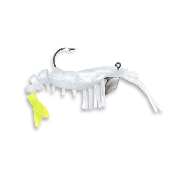 Egret Baits E-VS325 Vudu Shrimp Lure - Pearl Chartreuse