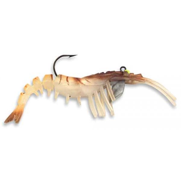 Egret Baits E-VS40 Jumbo Vudu Shrimp Brown