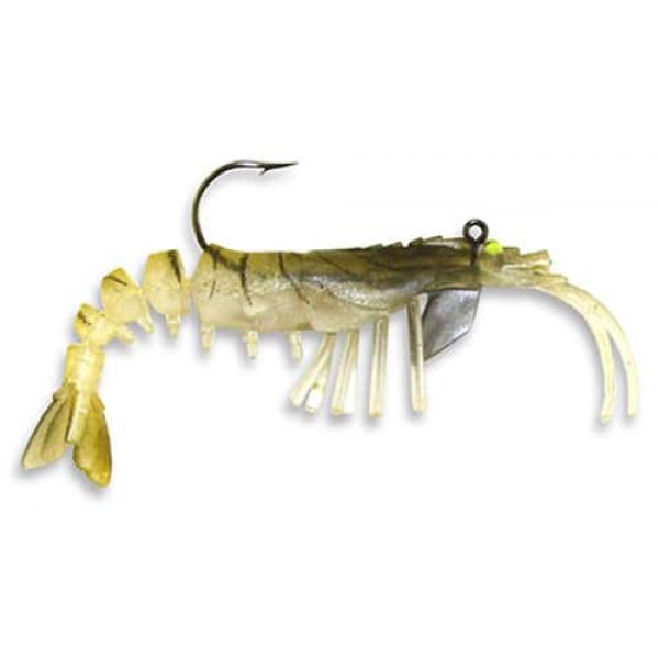 Egret Baits E-VS40 Jumbo Vudu Shrimp Gold