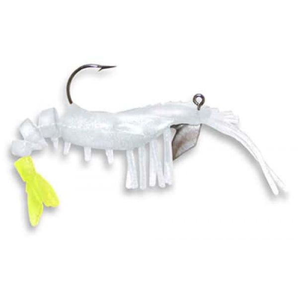 Egret Baits E-VS40 Jumbo Vudu Shrimp Pearl