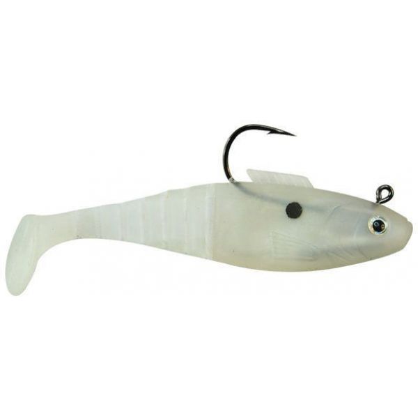 Egret Baits Vudu Shad - 3in - White Pearl