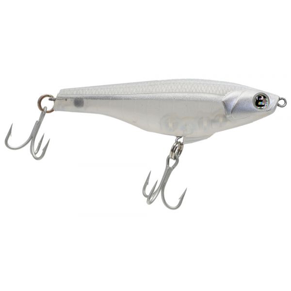 Engage Twitshad Lure - White Silver Line