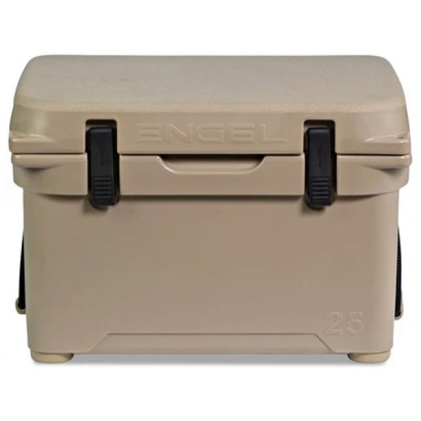 Engel 25 High-Performance Roto-Molded Cooler - 25 Quart - Tan