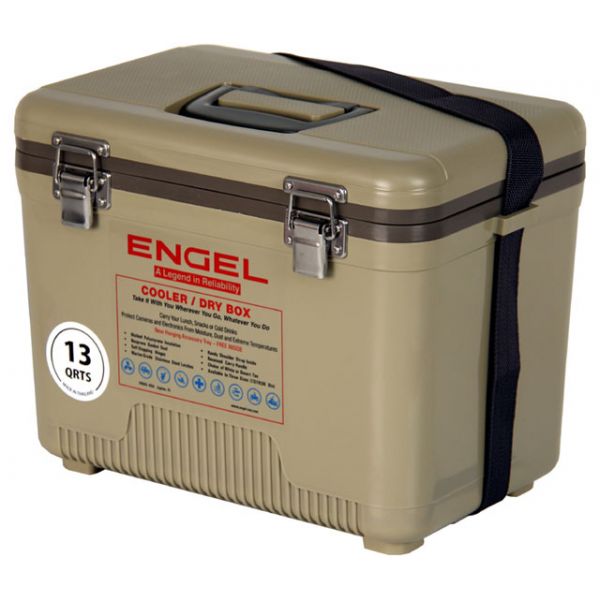 Engel UC13-T Cooler/Dry Box 13Qt Tan