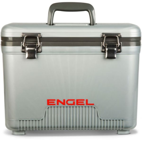 Engel UC13S Cooler/Dry Box - 13 Quart - Silver