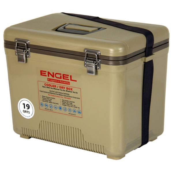 Engel UC19-T Cooler/Dry Box 19Qt Tan