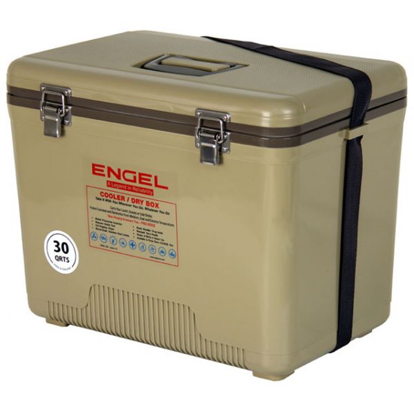 Engel UC30-T Cooler/Dry Box 30Qt Tan