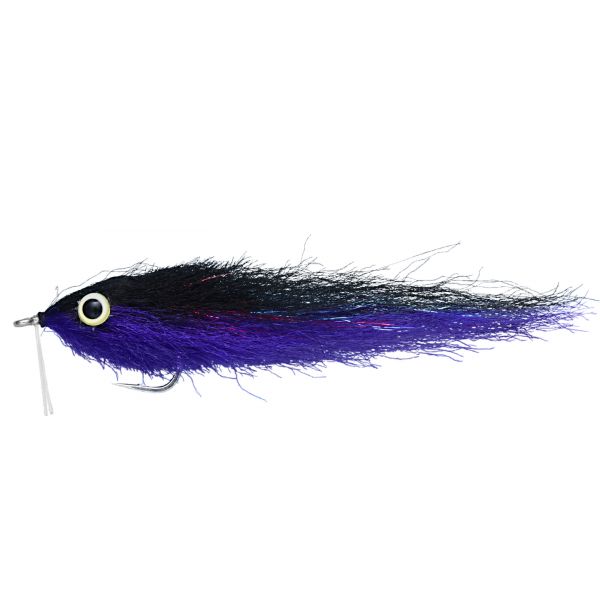 Enrico Puglisi Floating Minnow Saltwater Fly - #2/0 - Purple/Black