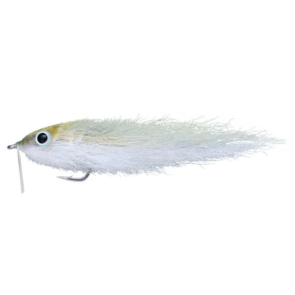 Enrico Puglisi Floating Minnow Saltwater Fly - #1 - Grey/White