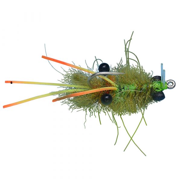 Enrico Puglisi Ascension Bay Crab Light Olive #1/0 Saltwater Fly