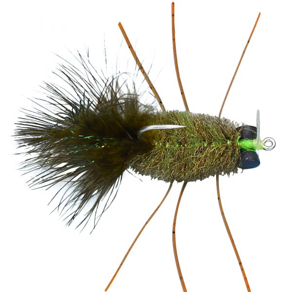 Enrico Puglisi EP Permit Crab Saltwater Fly - #1wg - Olive Green