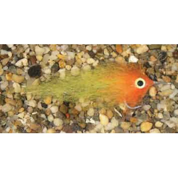 Enrico Puglisi Tarpon Streamer Orange/Yellow #2/0 3'' Saltwater Fly