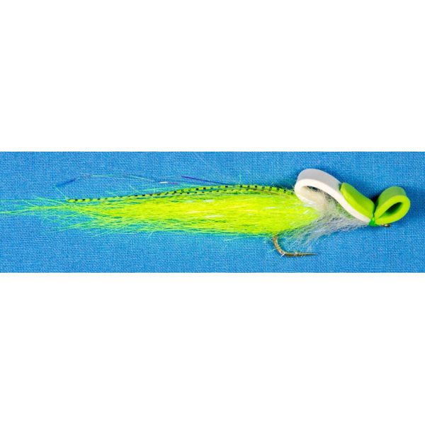 Enrico Puglisi Top Water Fly - White/Treuse