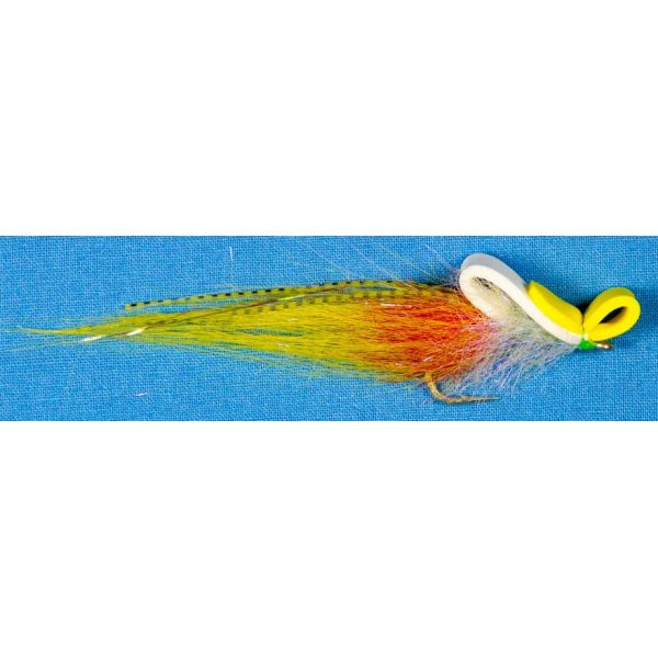 Enrico Puglisi Top Water Fly - White/Yellow