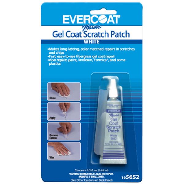 Evercoat 105653 Gel Coat Scratch Patch - Buff White