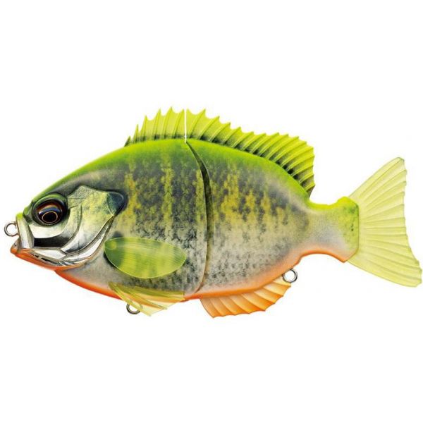 Evergreen Bream Slide Swimbait - Big Bite Chart Bream