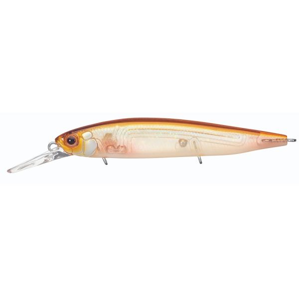 Evergreen FA-87 Jerkbaits - 3-3/8in - Skeleton Wakasagi