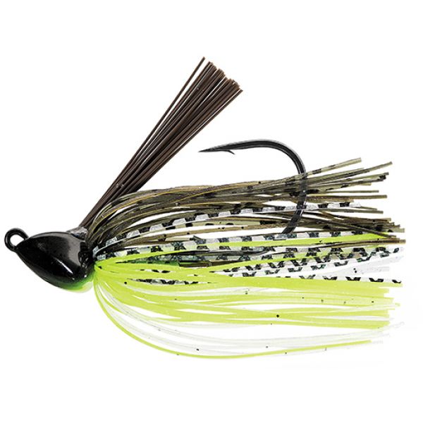 Evergreen Grass Ripper Swim Jig - 1/2oz - Bhite Delight