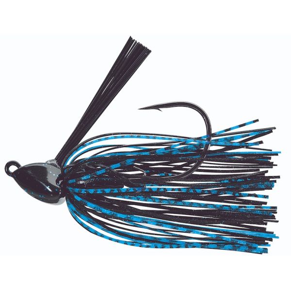 Evergreen Grass Ripper Swim Jig - 3/4oz - Black Blue