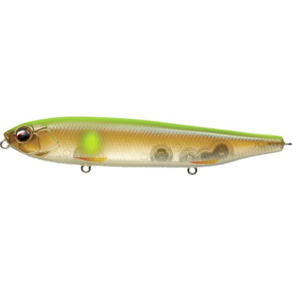 Evergreen JT-115 Topwater Bait - Lime Skeleton Ayu