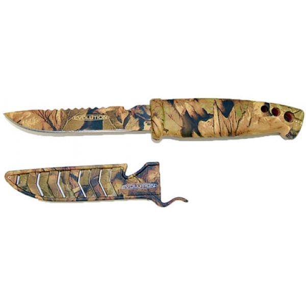 Evolution EV-BK4010 Bait Knife - Dark Camo