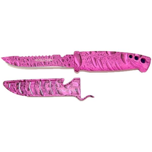 Evolution EV-BK4012 Bait Knife - Pink Water Spots