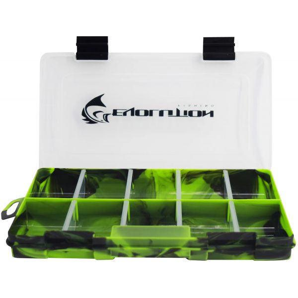 Evolution Outdoor Drift Series 3500 Colored Tackle Tray - Green