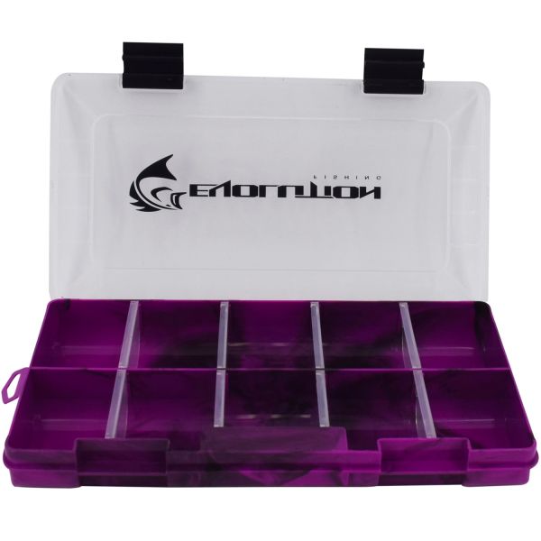 Evolution Outdoor Drift Series 3500 Colored Tackle Tray - Purple