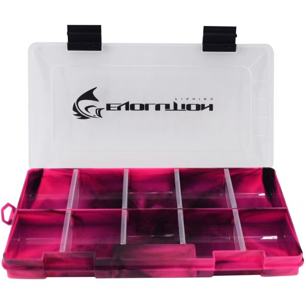 Evolution Outdoor Drift Series 3500 Colored Tackle Tray - Pink