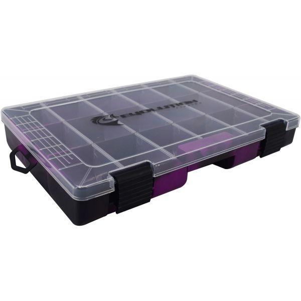 Evolution Outdoor Drift Series 3600 Colored Tackle Tray - Purple